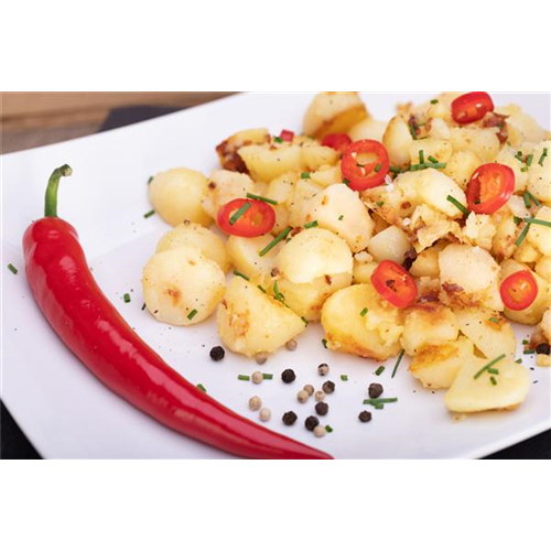 Rezept des Monats Dezember 2025: Chilikartoffeln – die scharfe Beilage